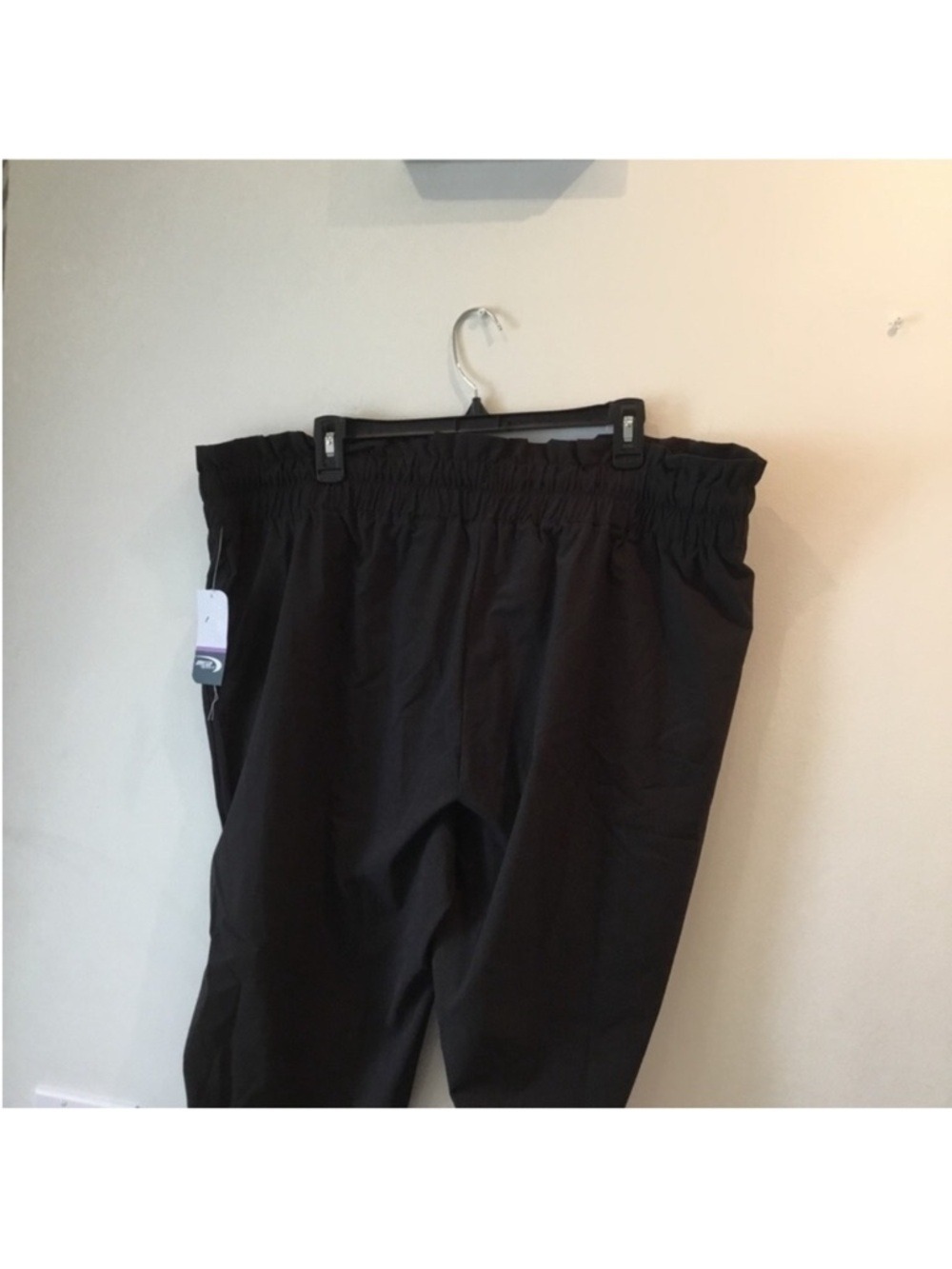 MTASport Black Athleisure Pants Size 2X NWT Elastic Waist Jogger Style - Picture 10 of 15